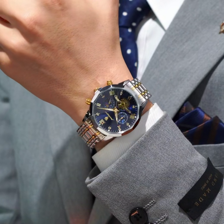 POEDAGAR Luxury Men's Watch